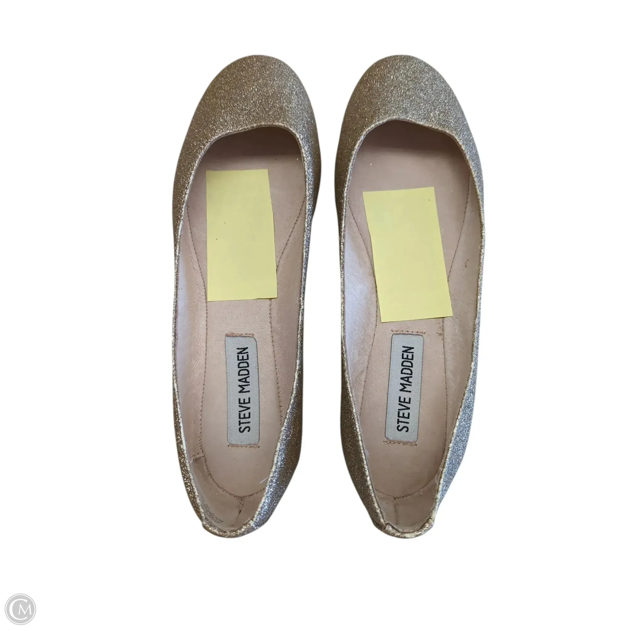 Shoes Flats By Steve Madden In Gold, Size: 7.5 Mountain Casual Shoes