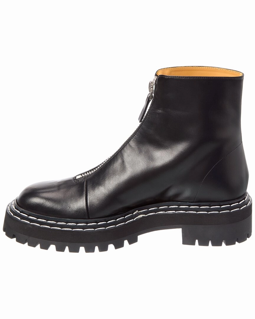 Proenza Schouler Chunky Leather Boot Steel Toe Waterproof Work Boots