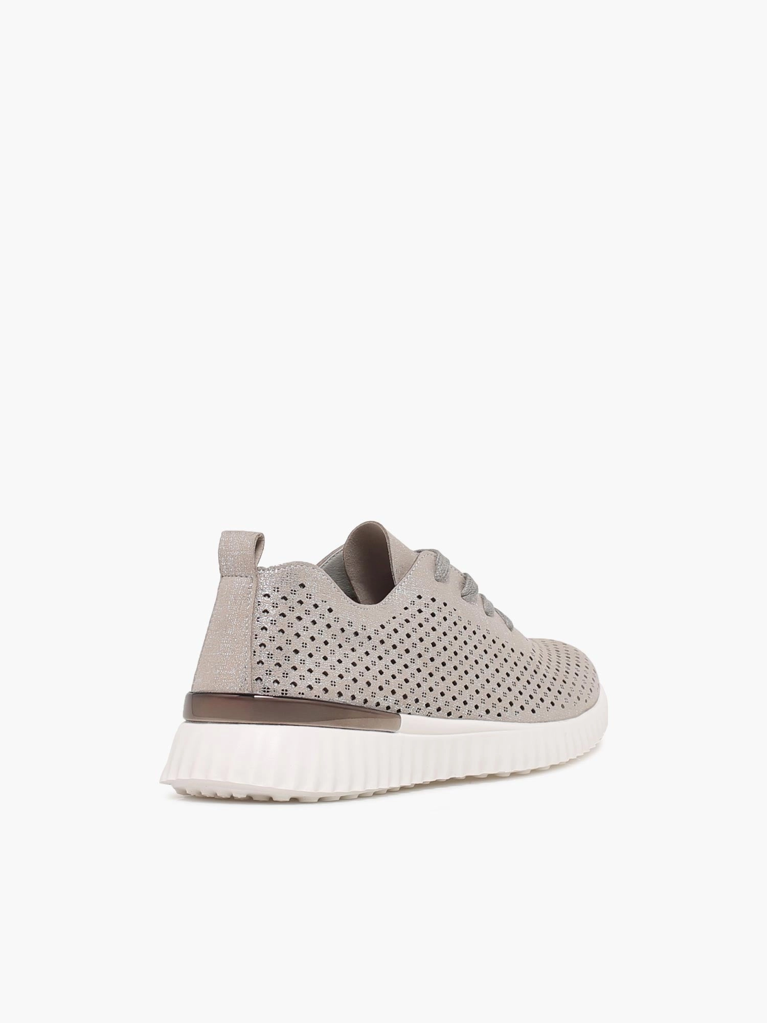 Aryna Silver Metallic Earth Spirit Reni Casual Shoe