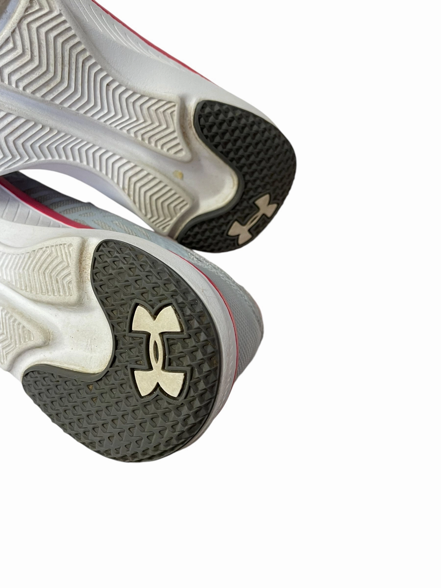 Casu Shoes Shoes Athletic By Under Armour In Grey & Pink, Size: 9