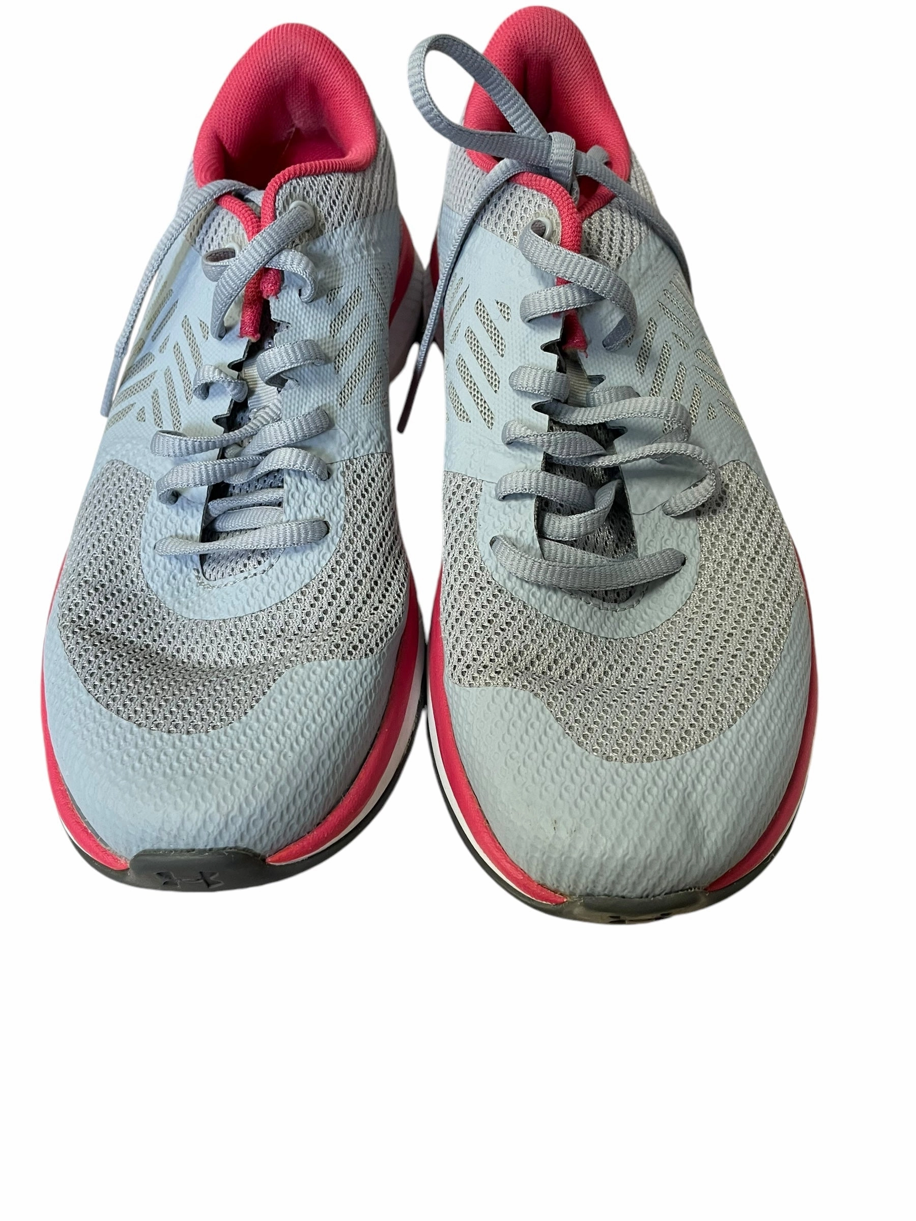 Shoes Athletic By Under Armour In Grey & Pink, Size: 9 Running Shoes That Double As Casual Shoes