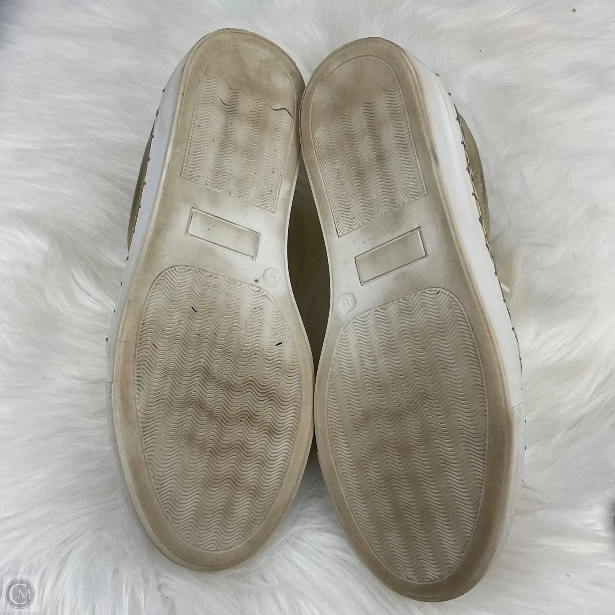 Dress And Casual Shoes Shoes Sneakers By Diba In Gold, Size: 8