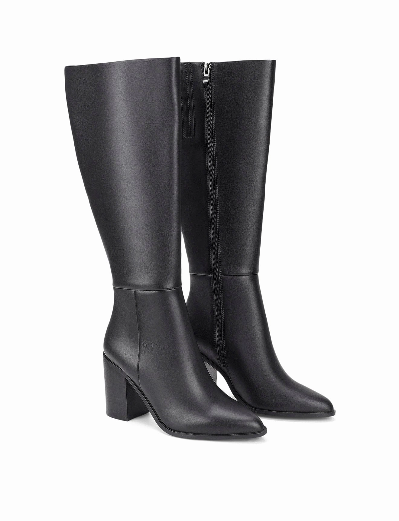 Cole Haan Boots Waterproof Ridley Long Boots - Black Leather
