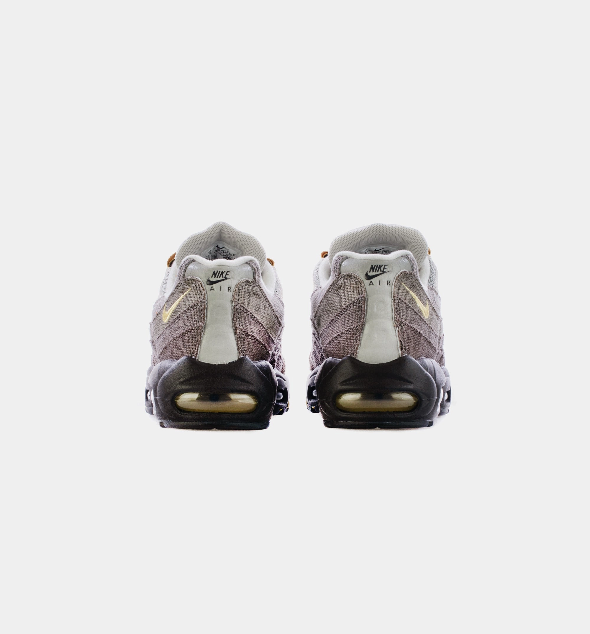 Air Max 95 Mens Running Shoe - Ironstone/Olive Grey Texas Longhorns Nike Shoes