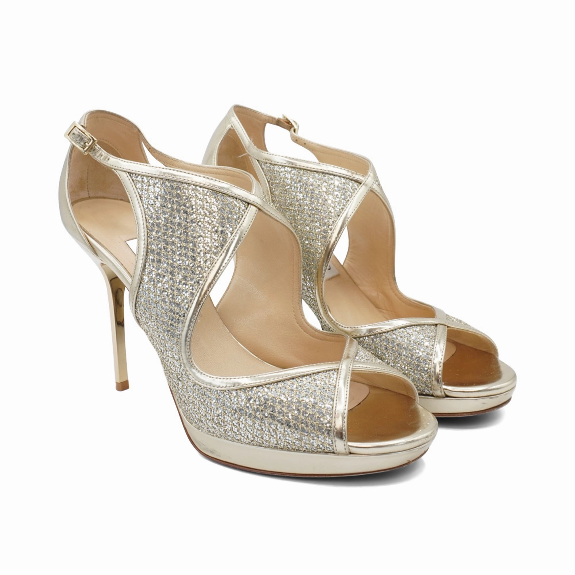 Jimmy Choo 'Leondra' Heels - Women's 38.5 Casual Shoes For Blazer