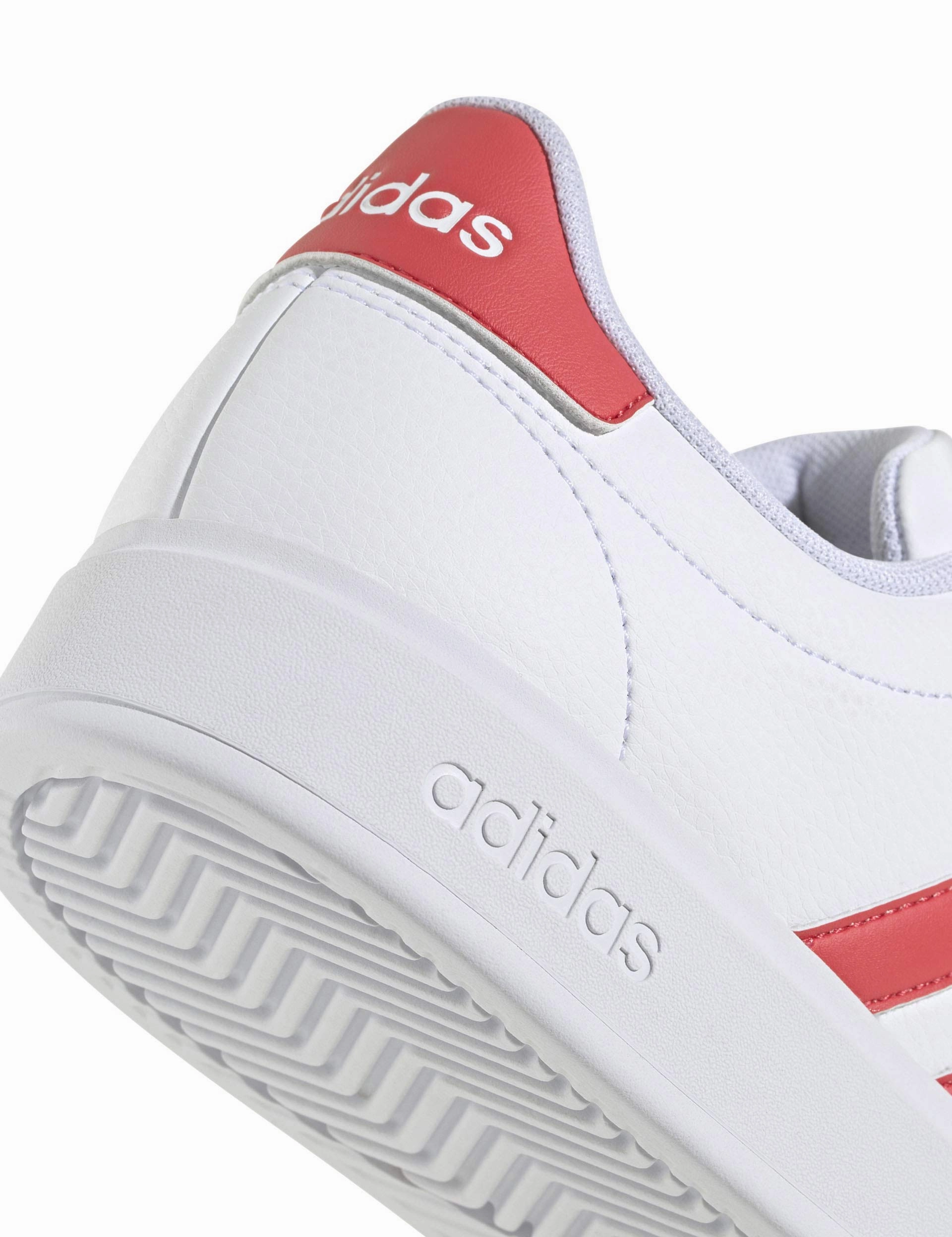 Casual Shoes To Wear With Suit Grand Court 2.0 Shoes - Cloud White/Semi Lucid Red