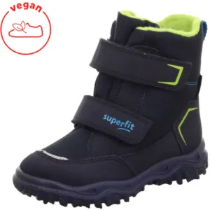 Boots To Wear With Suits Superfit Blue/Light Green Husky Boots With Warm Lining