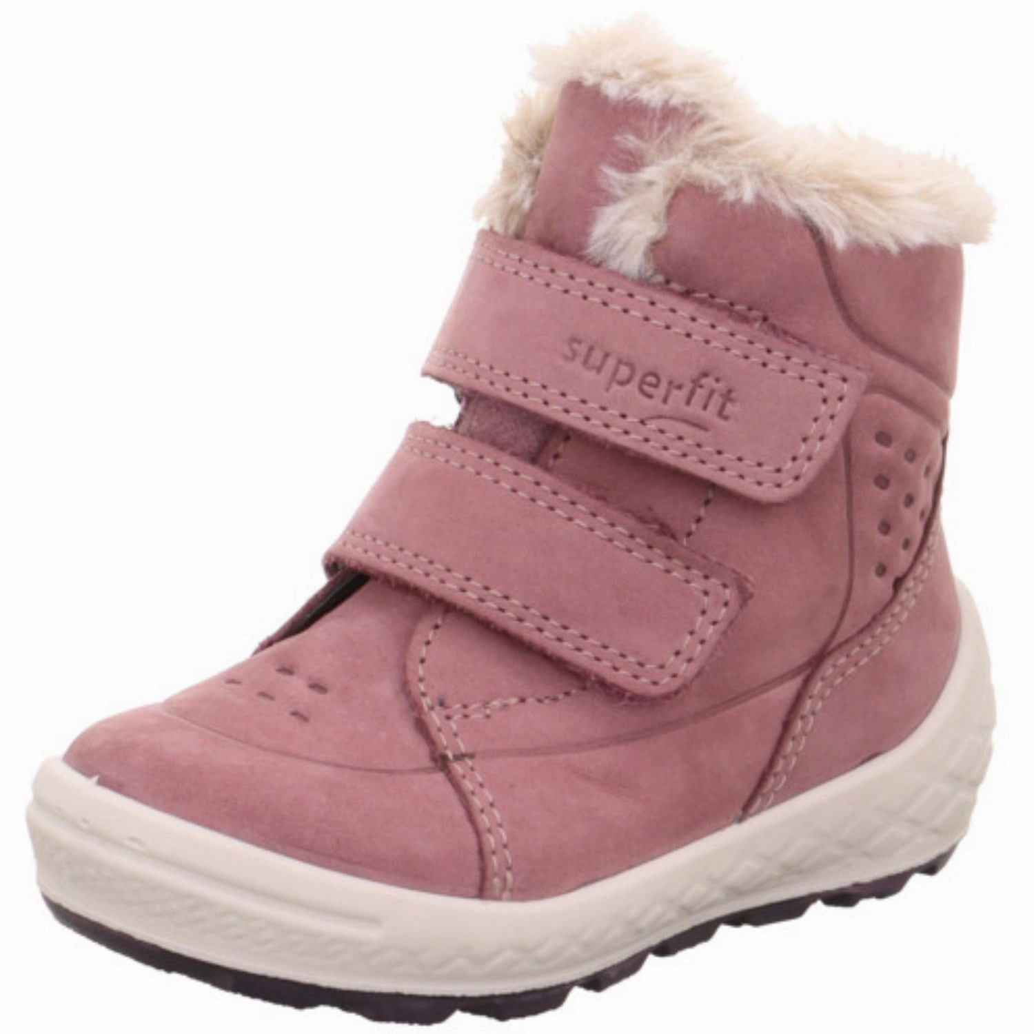 Superfit Purple Groovy 2.0 Boots With Warm Lining Suede High Boots