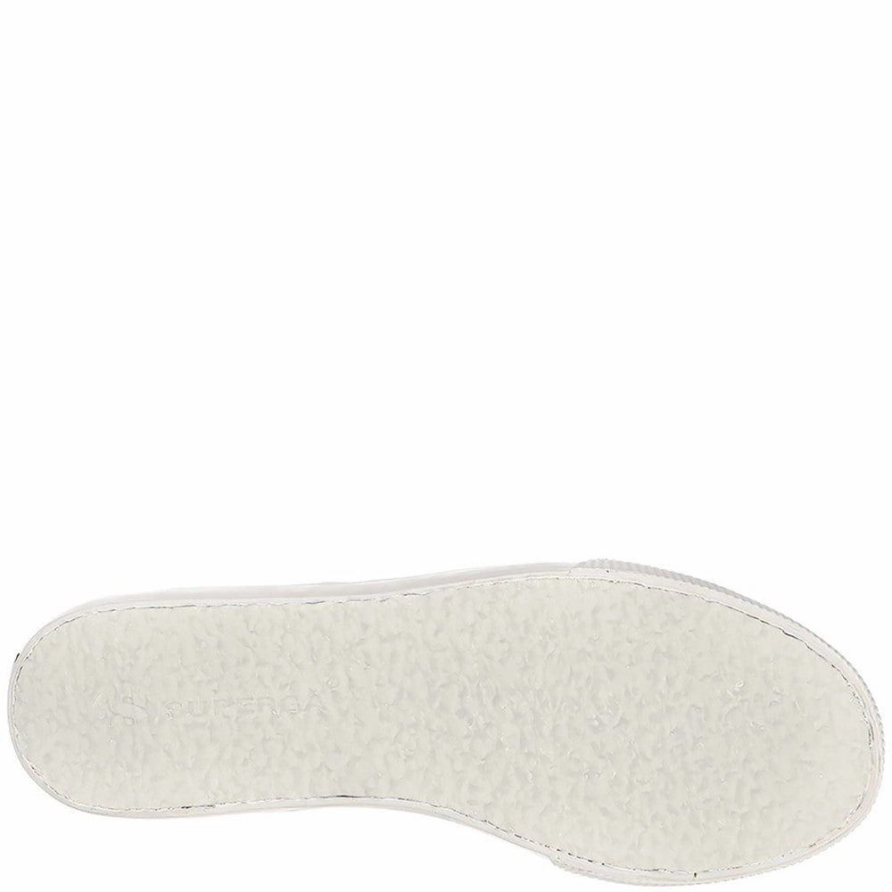 Superga 2790 Tumbled Leather Trainer Slip On Casual Shoes