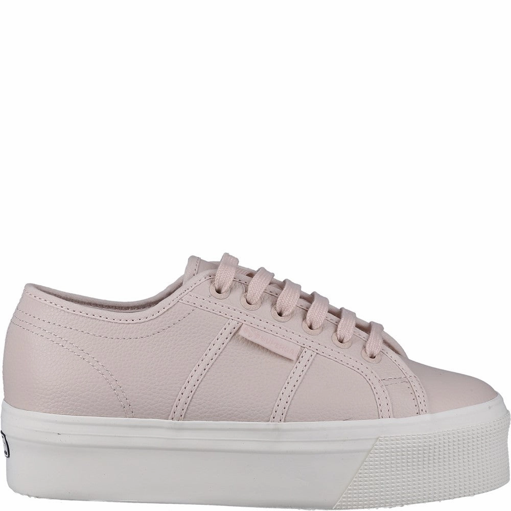 Superga 2790 Tumbled Leather Trainer Best Casual Sports Shoes