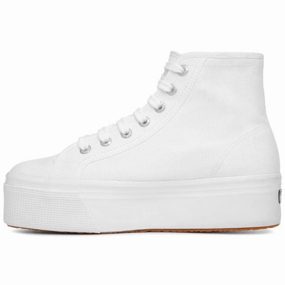 Superga scarpa sneakers alta da donna con zeppa 2705 Hi Top S3111MW 901 bianco Coolway Sneakers Review