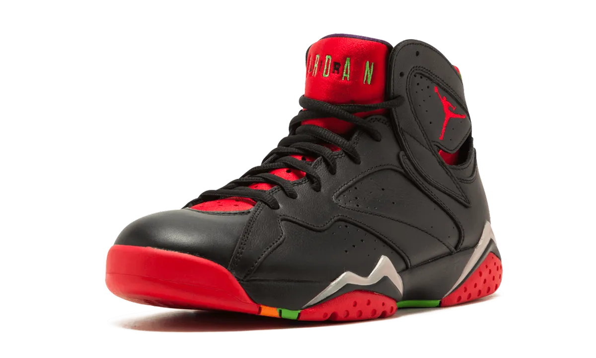 Air Jordan 7 Retro "Marvin The Martian" Sneakers With Rhinestones
