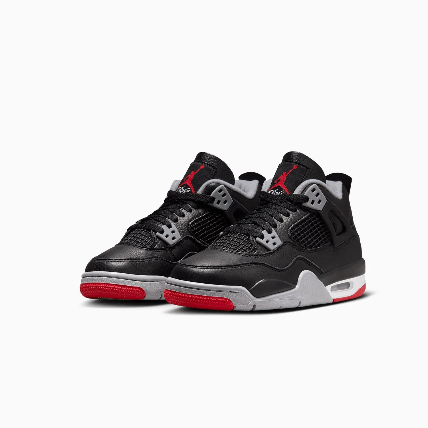 Wellcare Silver Sneakers Kid's Air Jordan 4 Retro "Bred Reimagined" Grade School