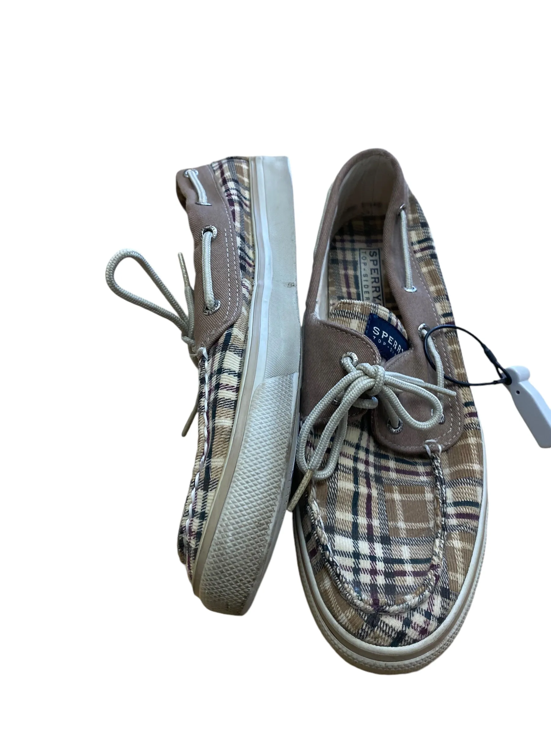 Shoes Flats By Sperry In Tan, Size: 9 Spectator Shoes Flats