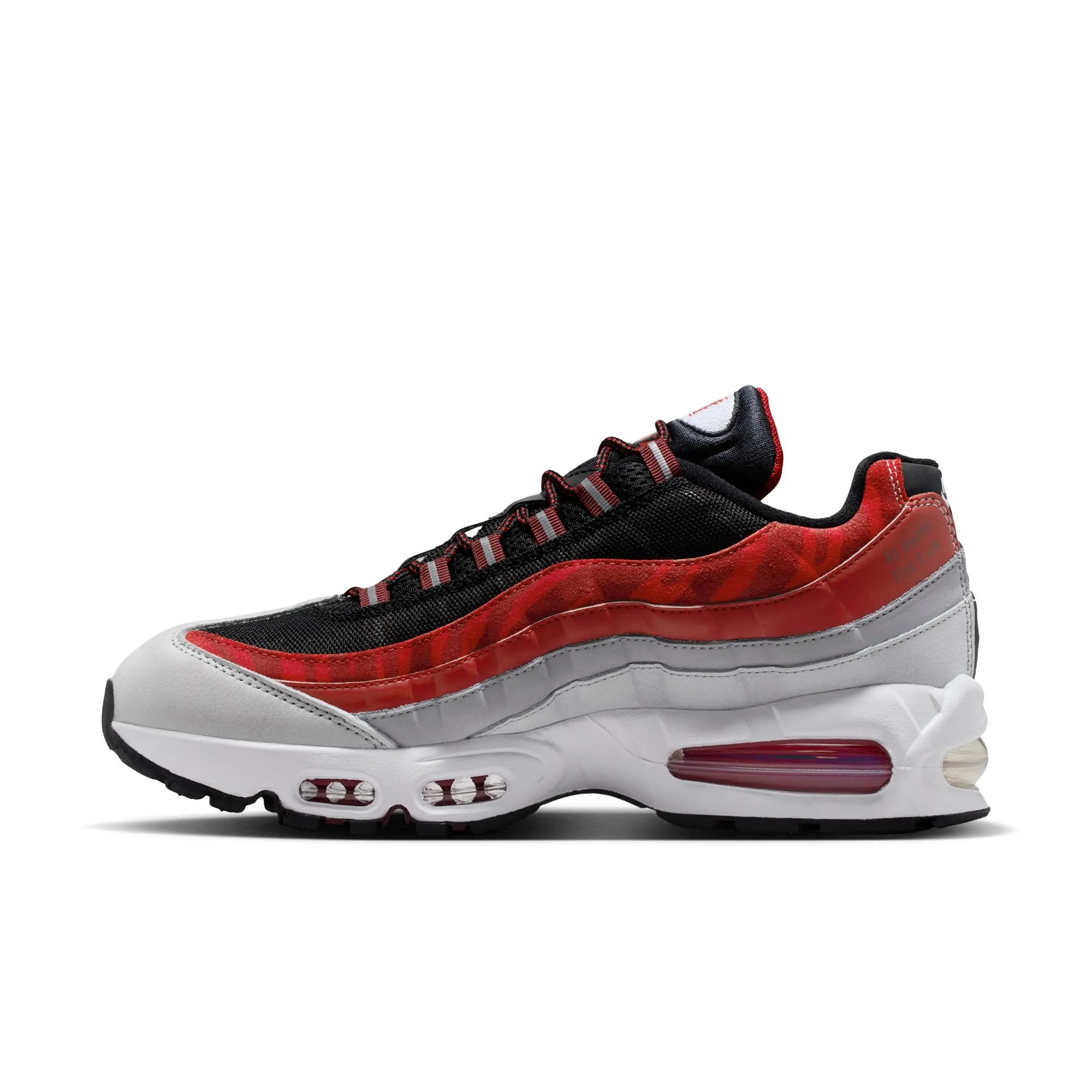 Nike Morehouse Air Max 95 "Big Bubble" Men's Nike College Shoes Black/white-dark Team Red-varsity Red II7276-001 Kg Nike Shoes