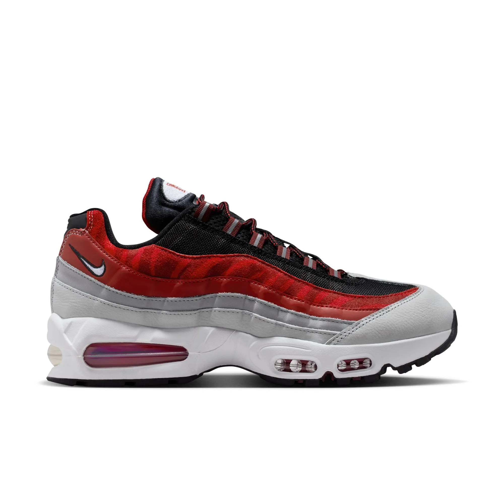 Childrens Nike Shoes Nike Morehouse Air Max 95 "Big Bubble" Men's Nike College Shoes Black/white-dark Team Red-varsity Red II7276-001
