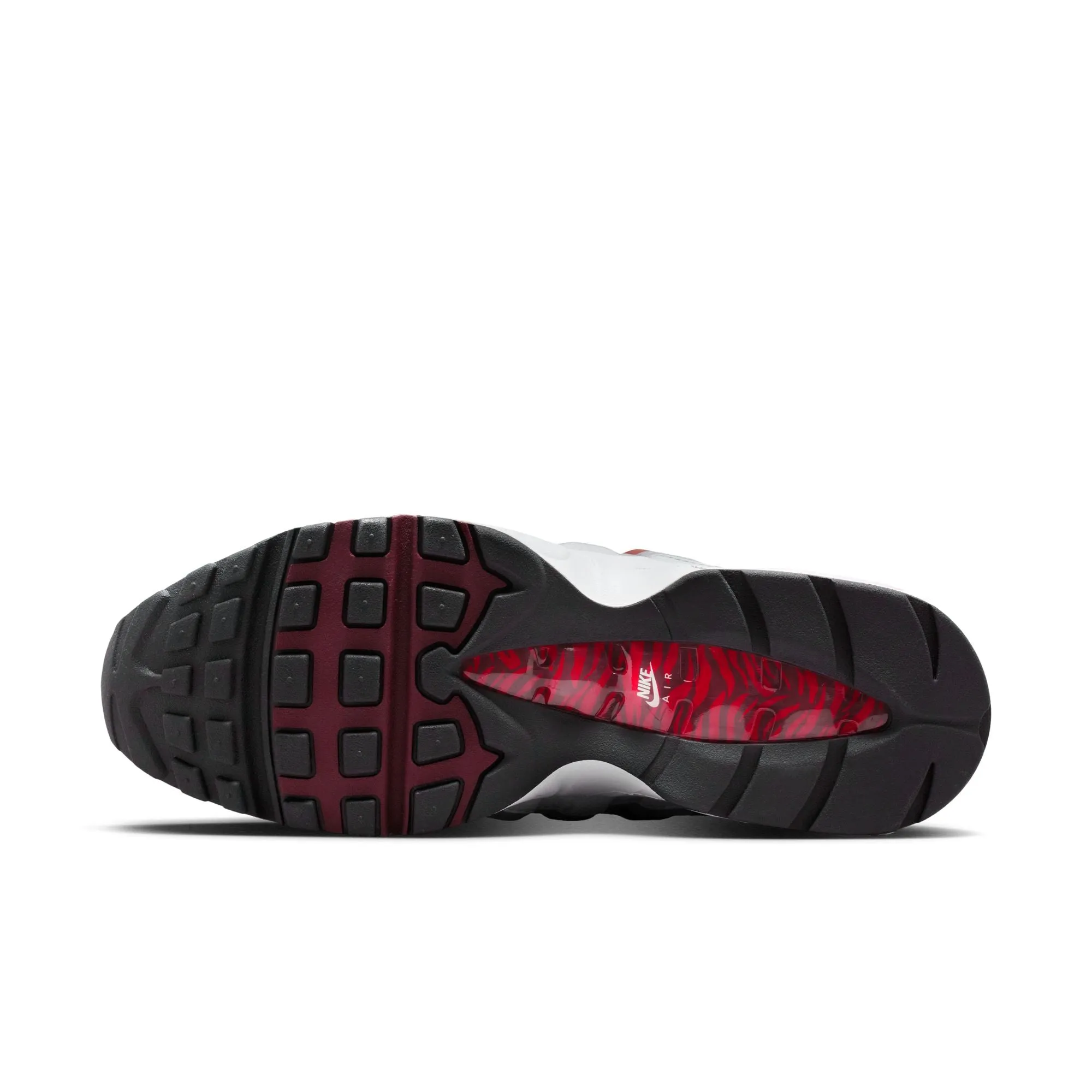 Nike Morehouse Air Max 95 "Big Bubble" Men's Nike College Shoes Black/white-dark Team Red-varsity Red II7276-001 Nike Shoes By Kevin Durant