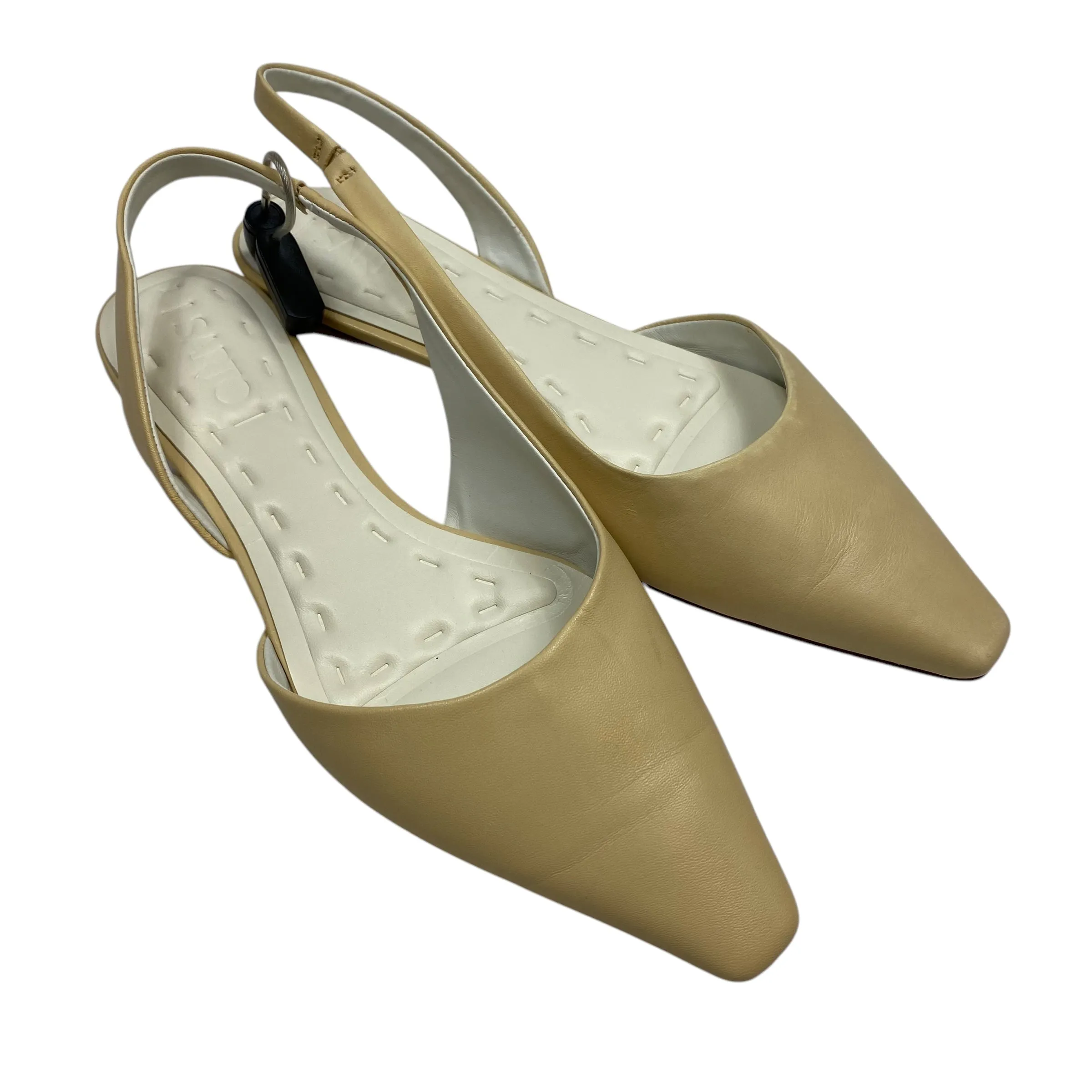 Camel Flat Shoes Shoes Flats By Franco Sarto In Tan, Size: 9.5