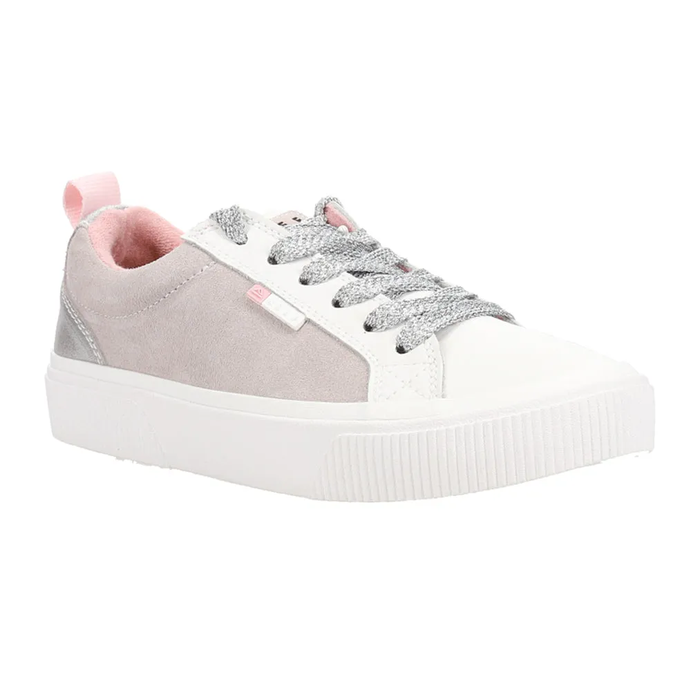 Lay Day Dawn Metallic Lace Up Sneakers Brad Pitt Casual Shoes