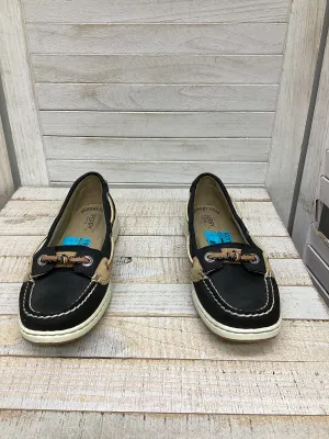 Flat Shoes High Heels Shoes Flats By Sperry In Black, Size: 6