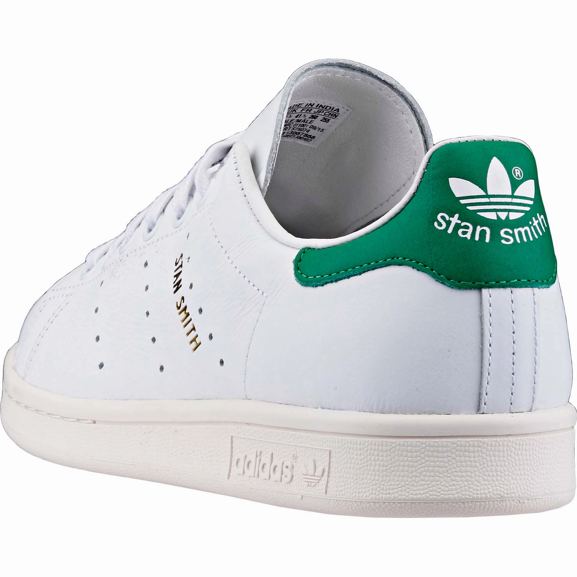 Stan Smith Mens - White/Green Adidas Shoes At Kohl's