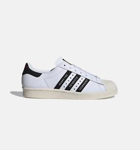 Superstar 80 Human Made Mens Lifestyle Shoe - White/Black Lightest Adidas Basketball Shoes