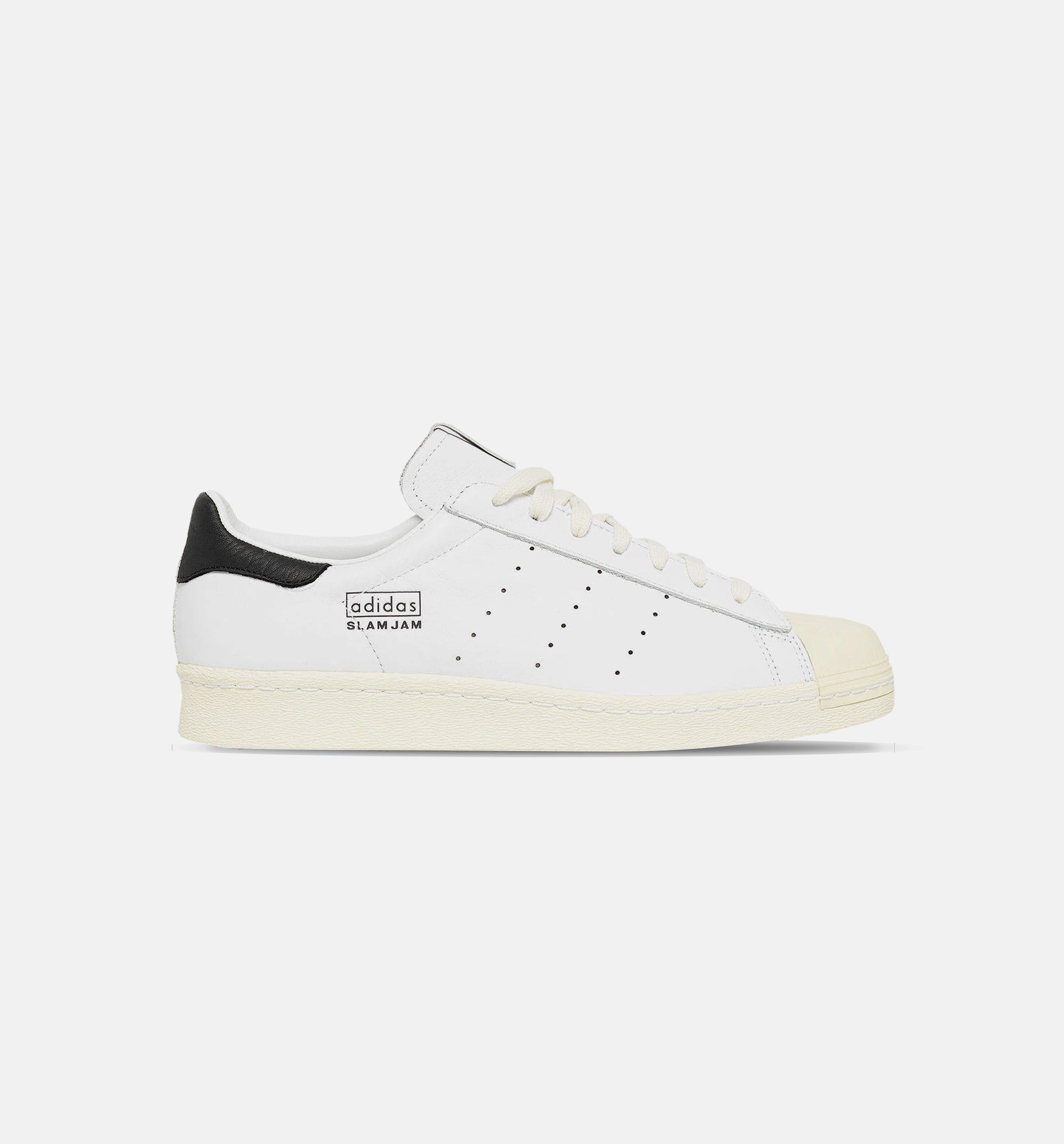 Adidas Don Basketball Shoes Superstar 80S X Slam Jam Mens Shoes - White/Feather White