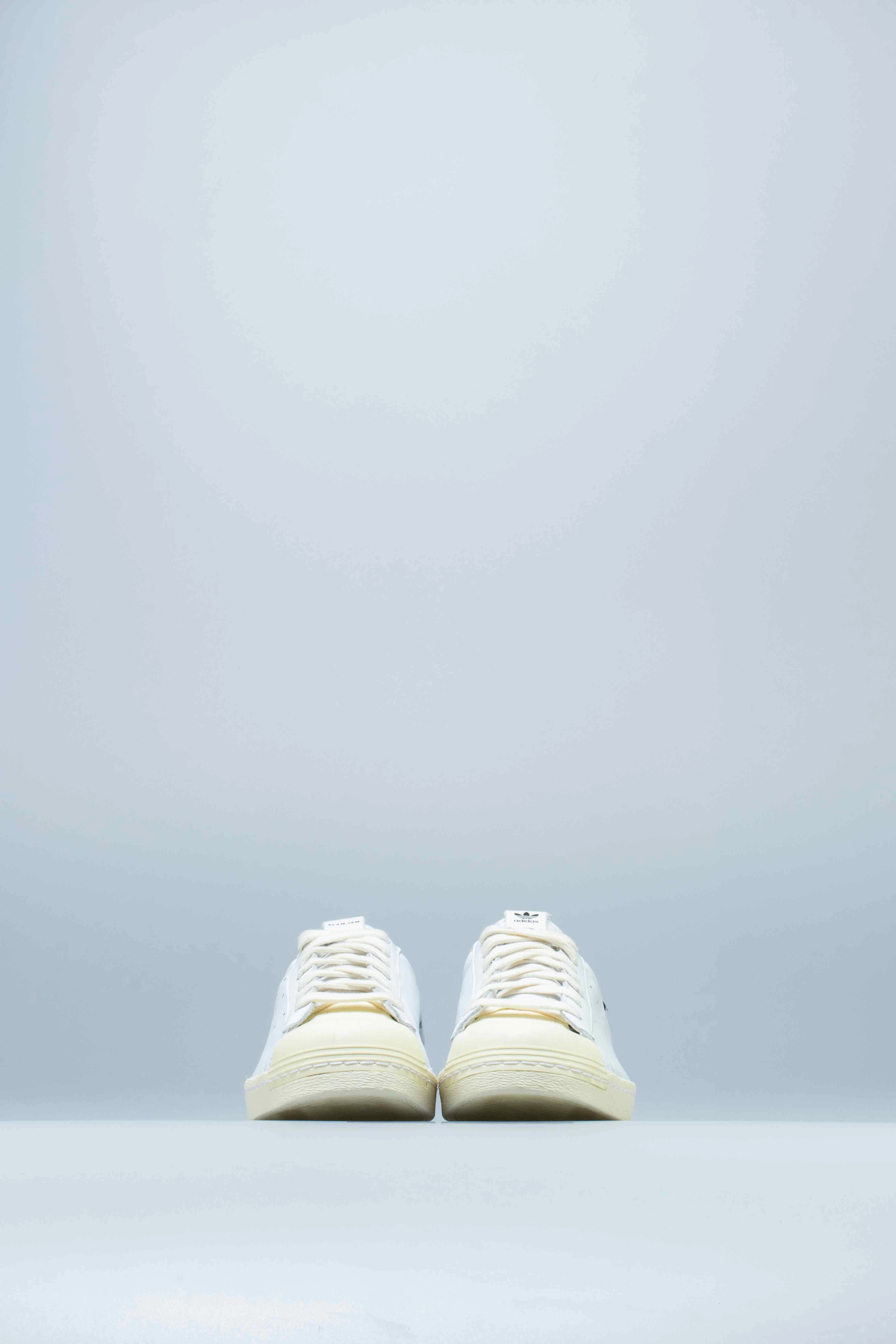 Superstar 80S X Slam Jam Mens Shoes - White/Feather White Adidas Dsw Shoes