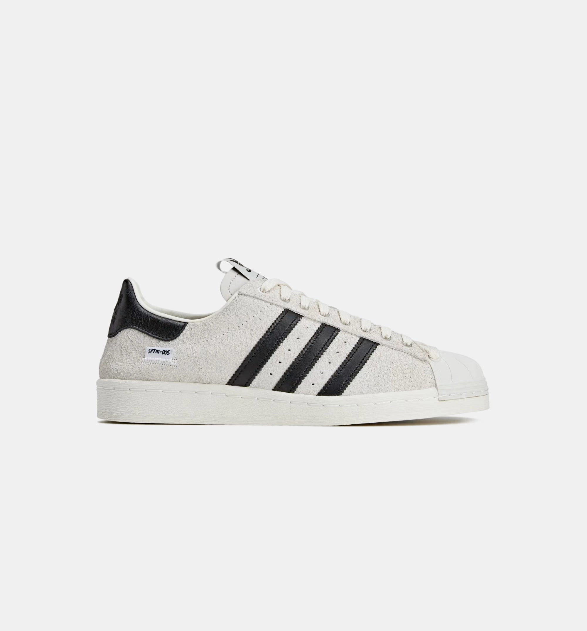 Adidas Response Shoes Superstar 82 SFTM Mens Lifestyle Shoe - Cream White/Core Black/Off White
