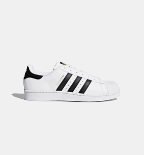 Superstar Mens Lifestyle Shoe - White/Black Bike Shoes Adidas