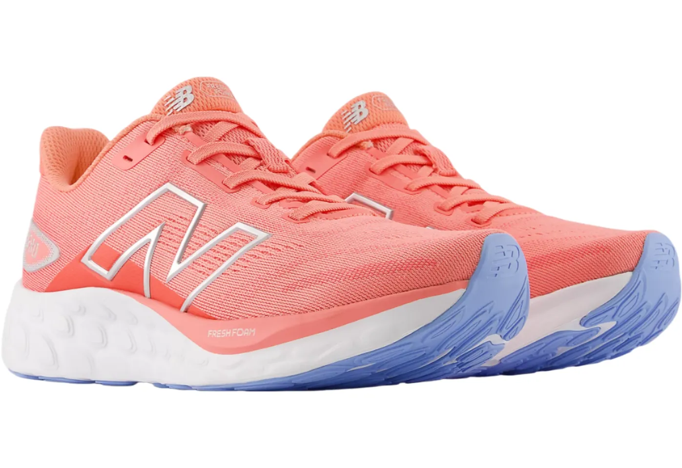 Nappa Leather Casual Shoes Women's W680RP8 Sunfade Red/Drift Red/Silver Metallic