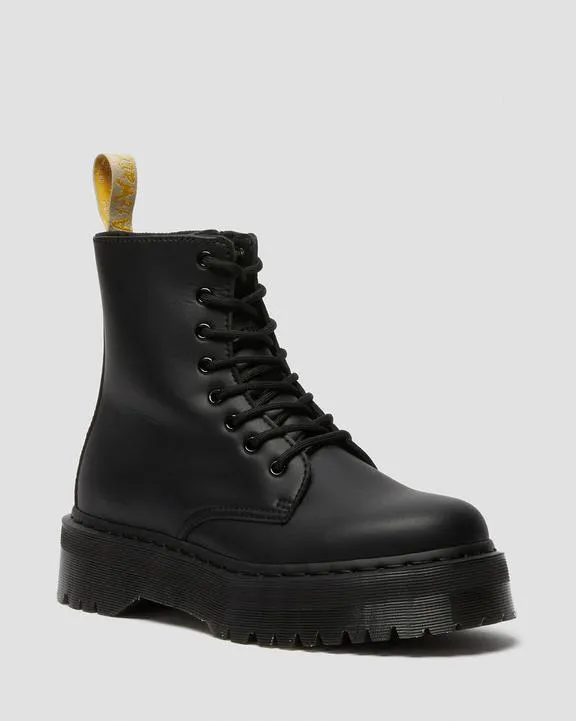 Cam Boots Dr. Martens Vegan Jadon Ii Boot Mono Platforms Black - Womens