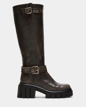 Hiking Boots Vs Sneakers BRIGADE BROWN DISTRESSED