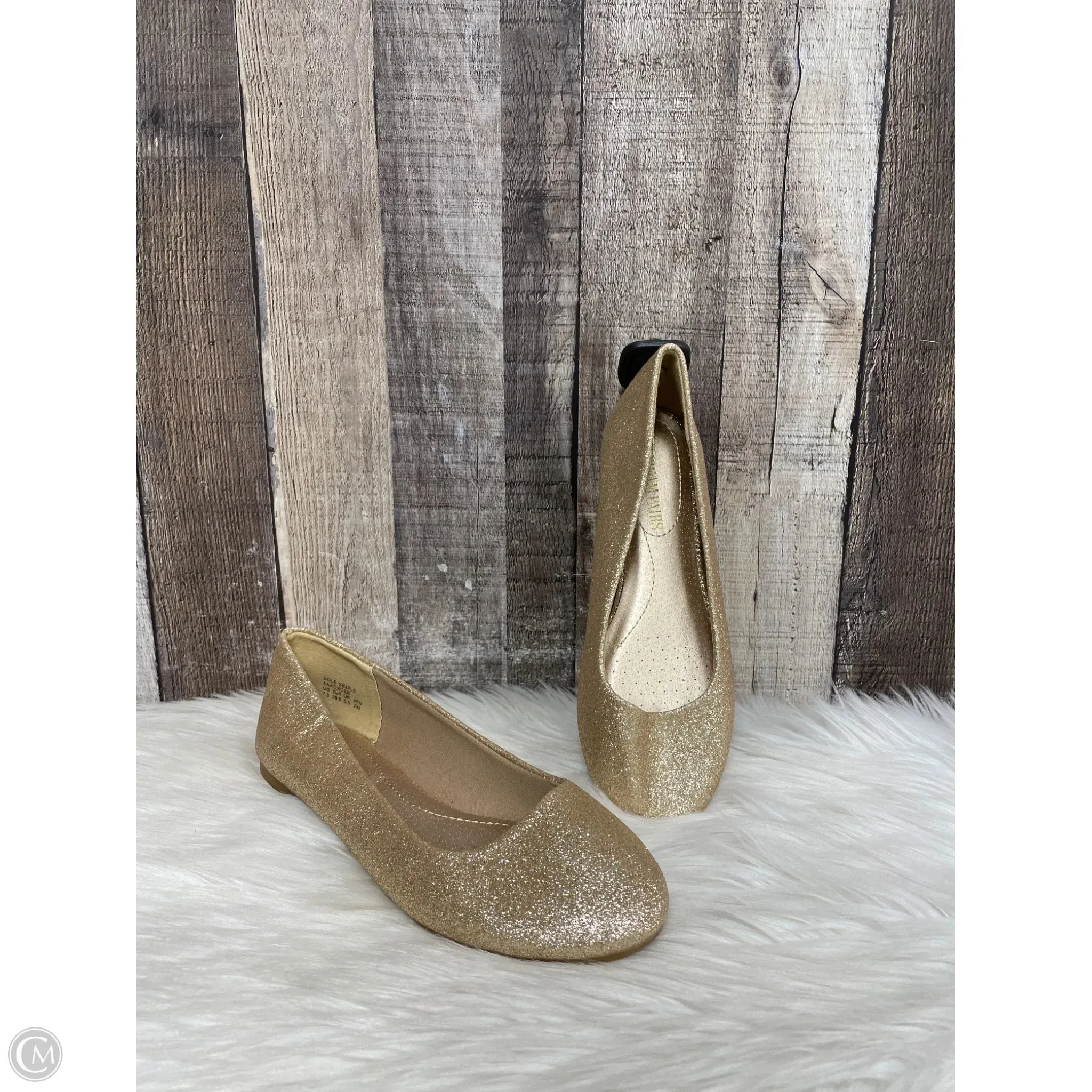 Sport Casual Shoes Shoes Flats By Dream Pairs In Gold, Size: 7.5