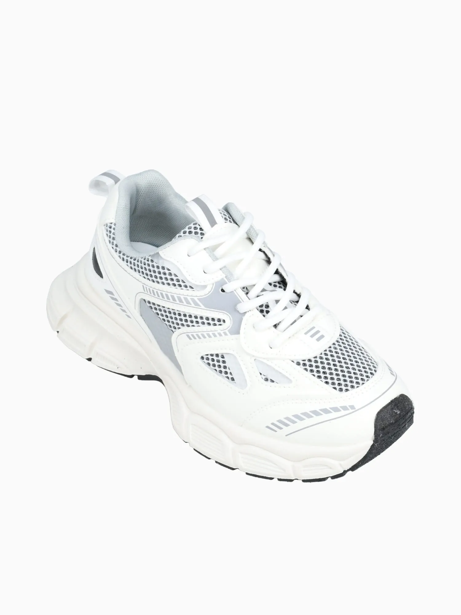 Freeport Casual Shoes Tari White Metallic