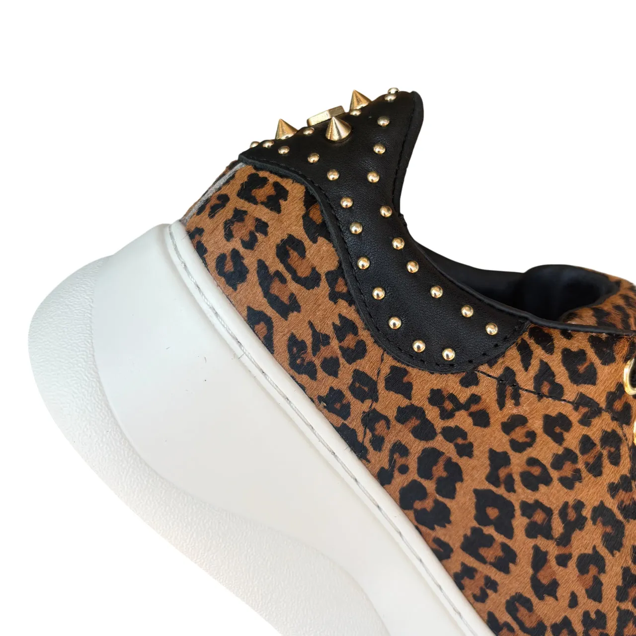 Cult Sneakers Donna Perry 4640 Low Jaguar PONY LEATHER CLW464000 Work Shoes Sneakers