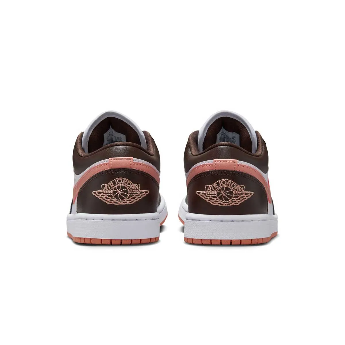Tough Mudder Sneakers Wmns Air Jordan 1 Low 'White Baroque Brown