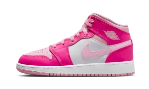 Winterized Sneakers Air Jordan 1 Mid Fierce Pink