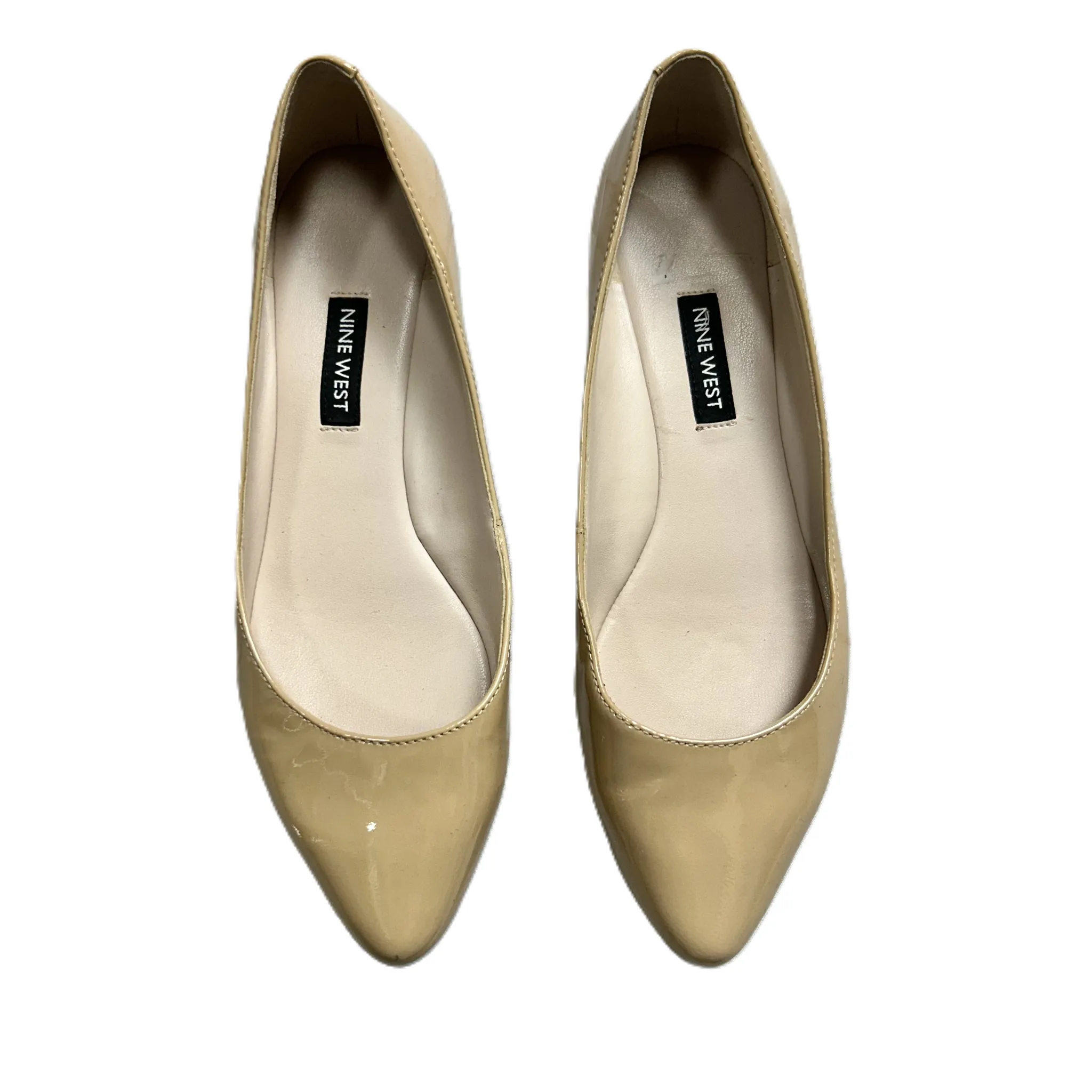 Flat Shoes Vintage Shoes Flats By Nine West In Tan, Size: 7