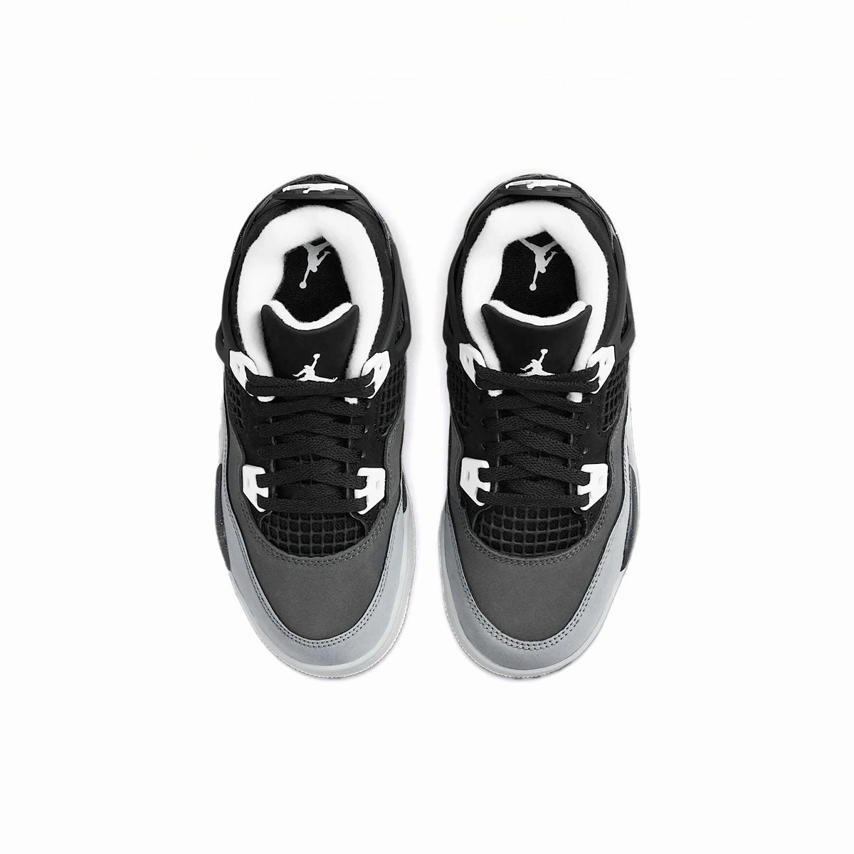 Kids Air Jordan 4 Retro 'Fear' Retro High Top Sneakers