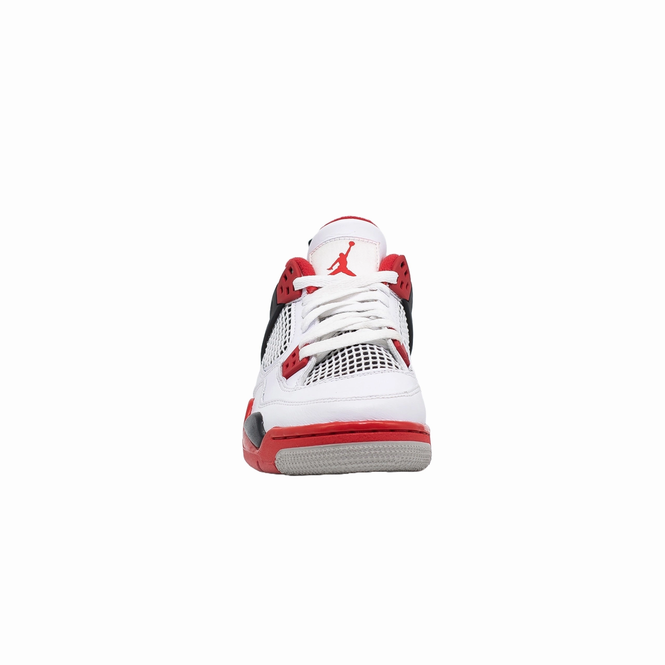 All Leather Sneakers Air Jordan 4 (GS), Fire Red (2020)