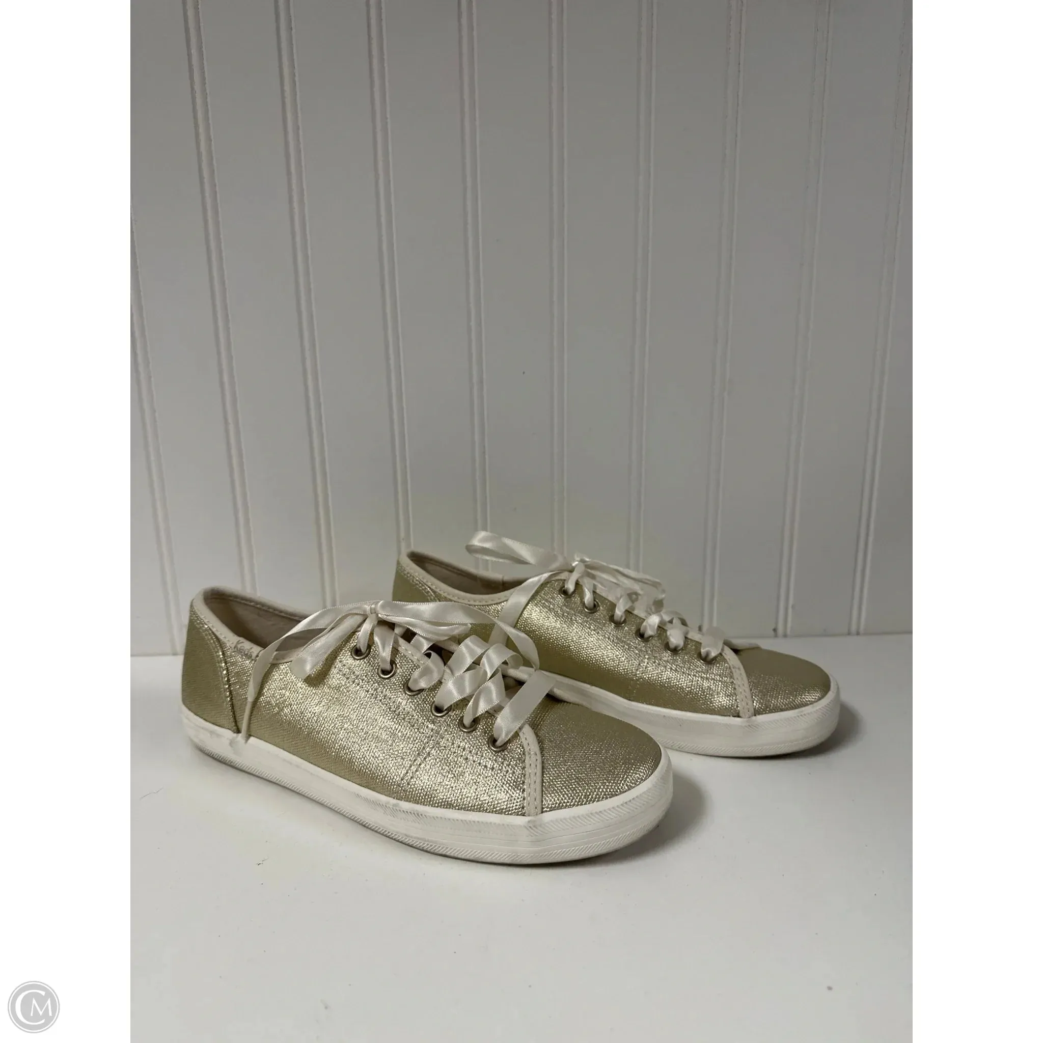 Shoes Sneakers By Keds In Gold, Size: 7.5 Casual Spd Clipless Shoes