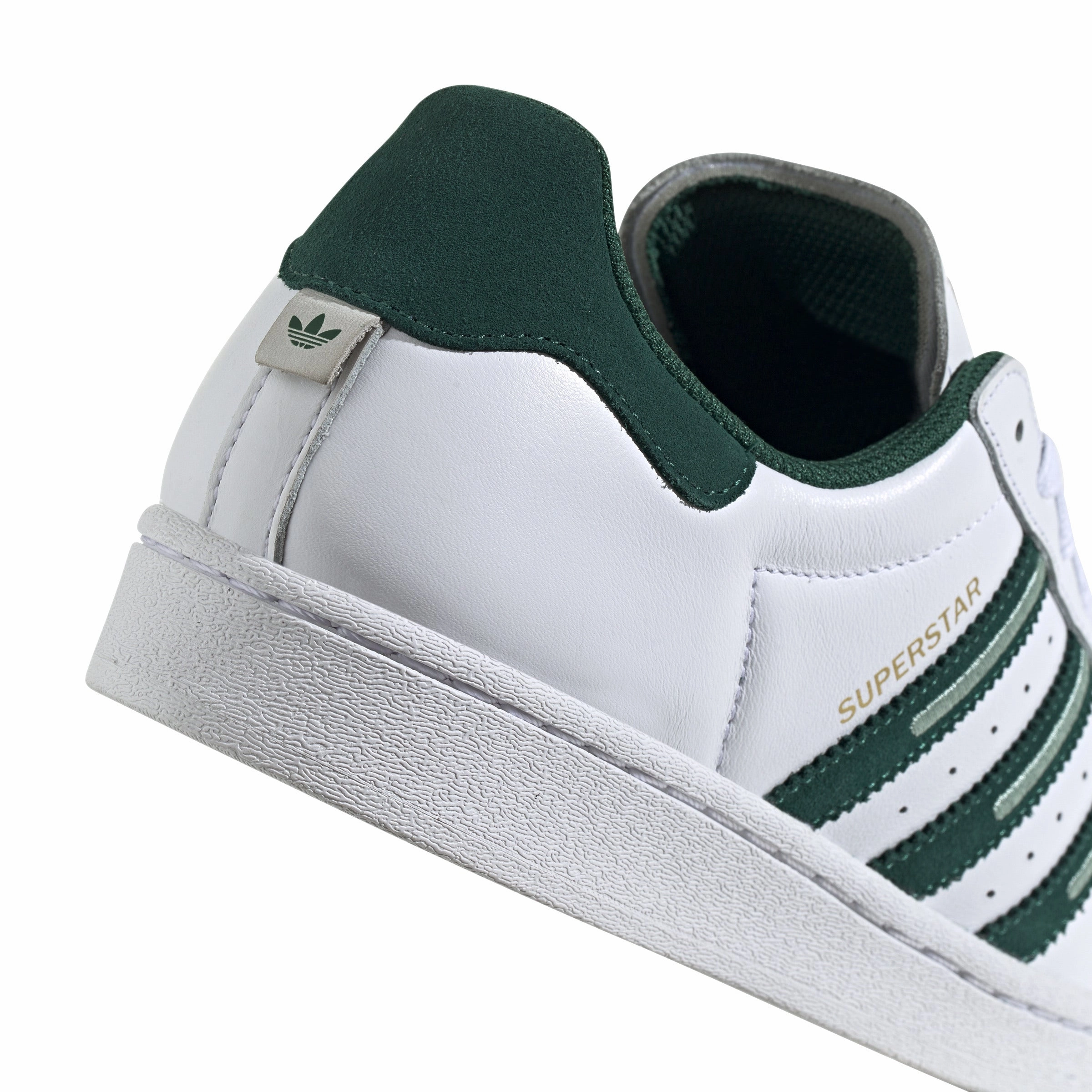 Superstar 'White Collegiate Green' Adidas Recycled Ocean Plastic Shoes