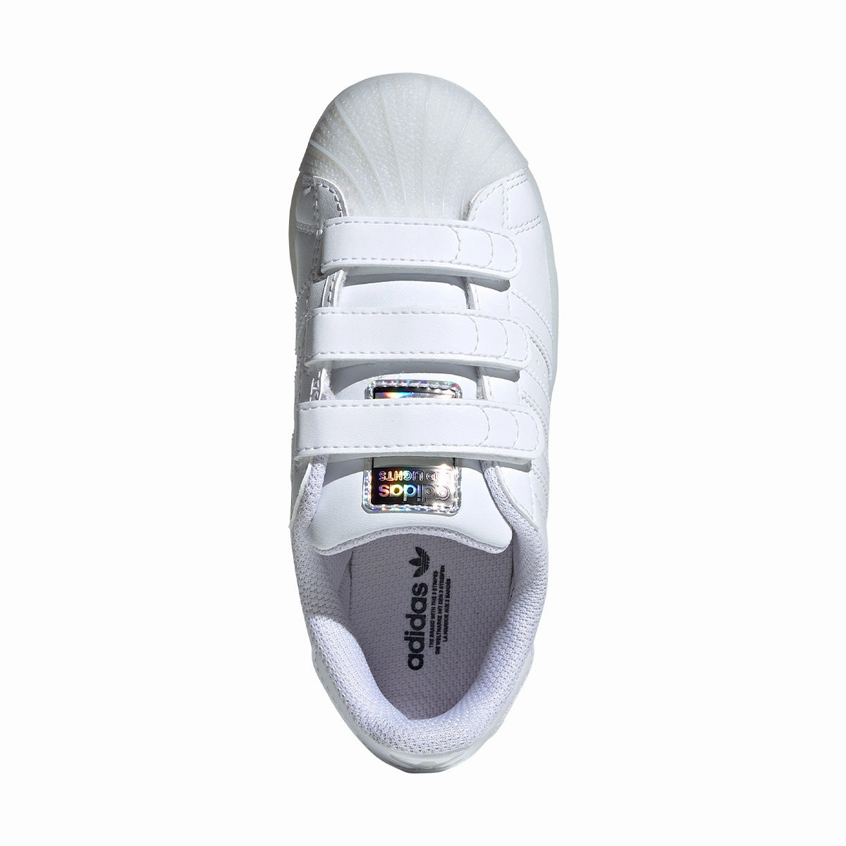 Adidas Shoes Sizes Chart Kids Superstar LED Lights 'White'