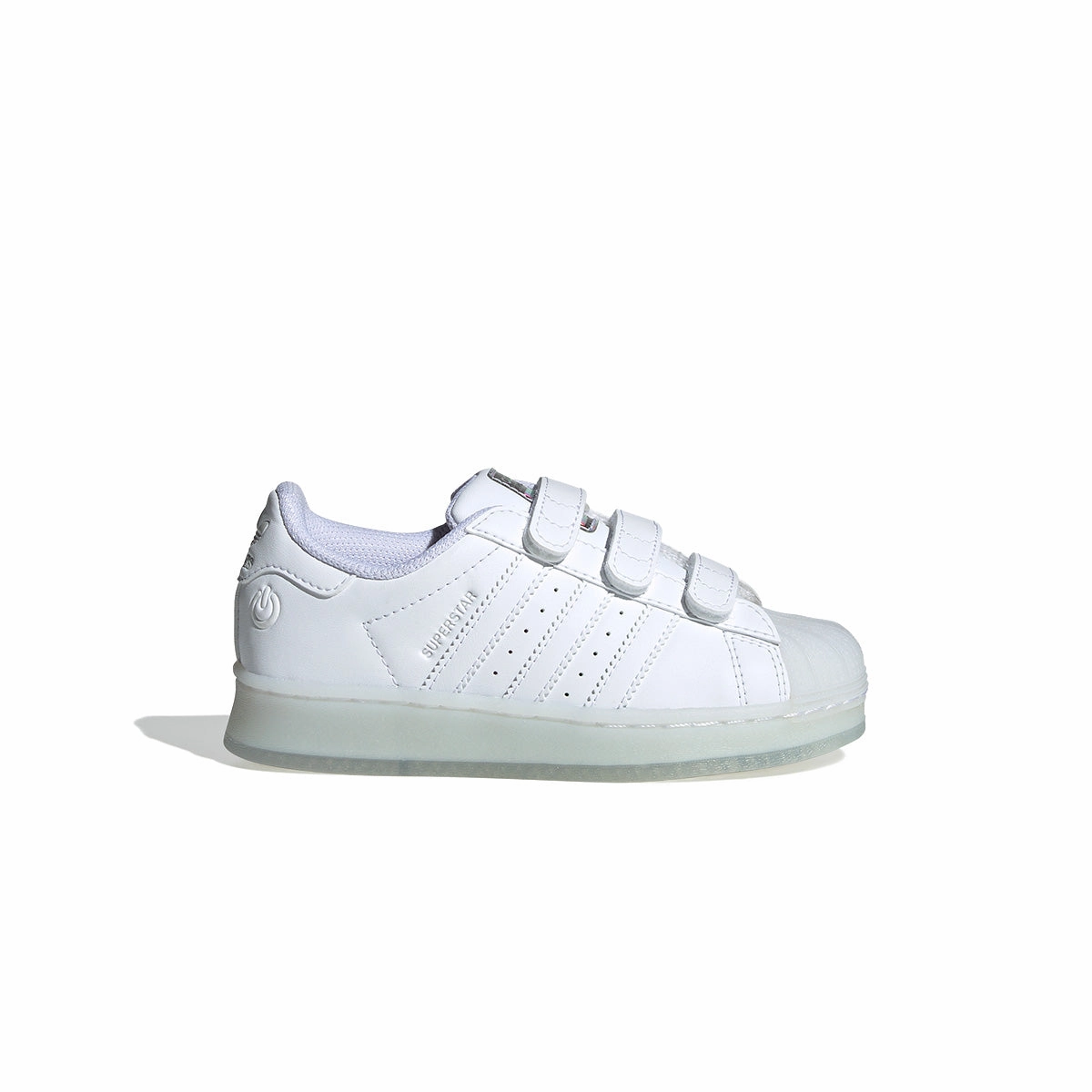 Kids Superstar LED Lights 'White' Adidas Puremotion Shoe