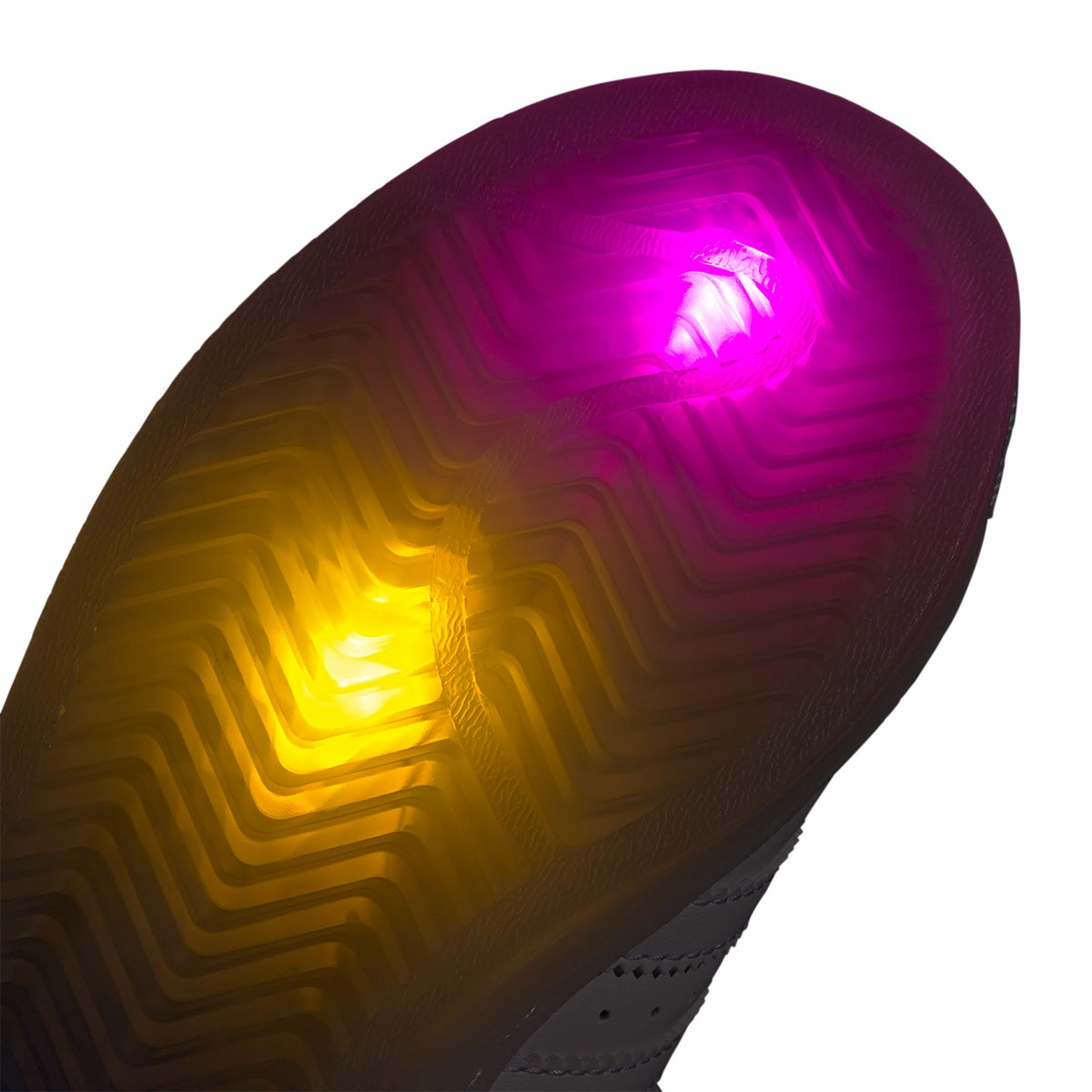 Kids Superstar LED Lights 'White' Adidas Duramo Sl 2 Running Shoes