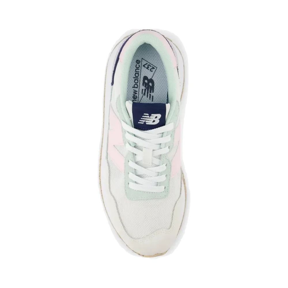 New Balance Women's 237 Sneaker in Reflection with Rose Sugar New Balance All White Sneakers