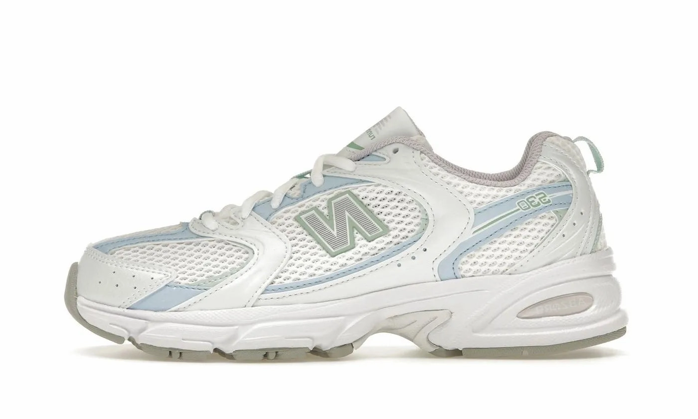 New Balance 530 White Light Chrome Blue Clay Ash Kendall Jenner New Balance