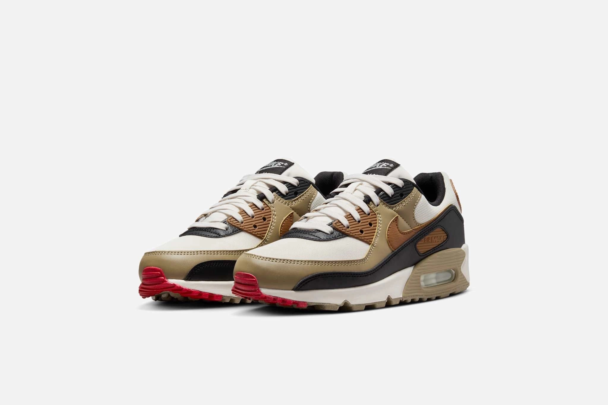 Nike Rod Woodson Shoes Nike "Air Max 90" W - Phantom / Lt British Tan / Black