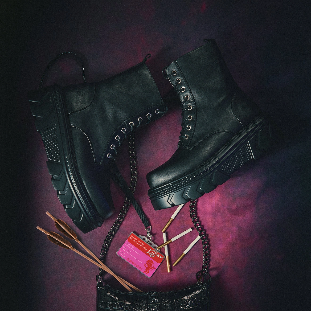 Talwar Chunky Stomper Boots Steel Toe Work Boots